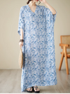 Women's Kaftan Dress with Side Pockets