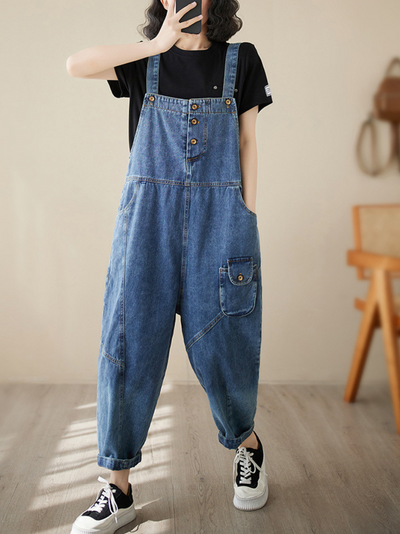 Women's Denim Overall Dungarees