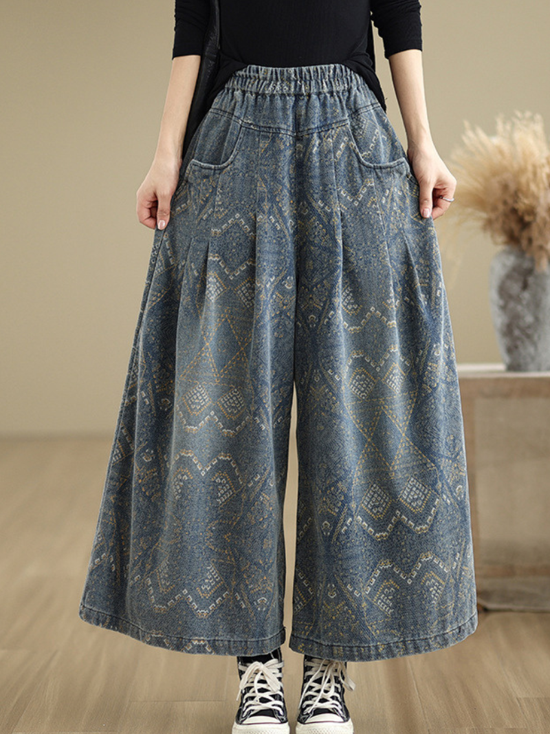 Women's blue bottom
