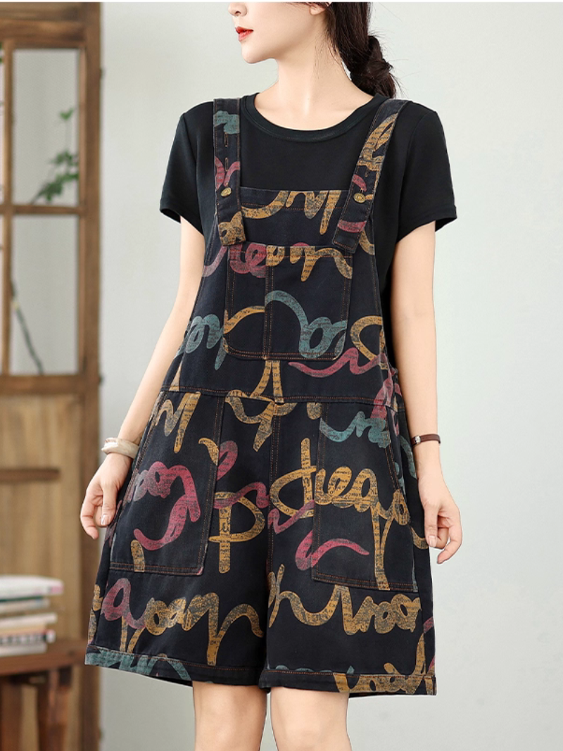 Women's Loose Dungaree