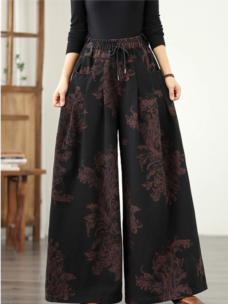Women’s Summer Light & Stylish  Printed Loose Bottom