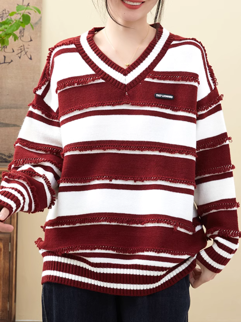 Women's Red Sweater