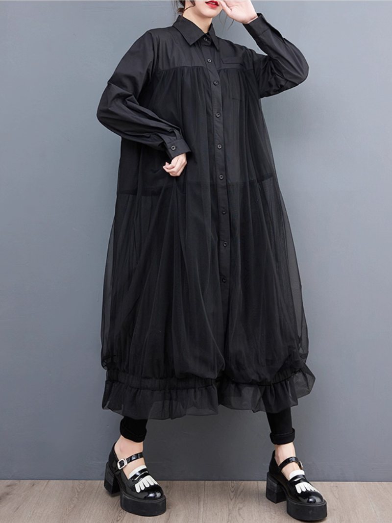 Women's Summer Retro Casual & Fluffy Style Loose A-line Dress