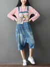 Women's  Denim Overalls