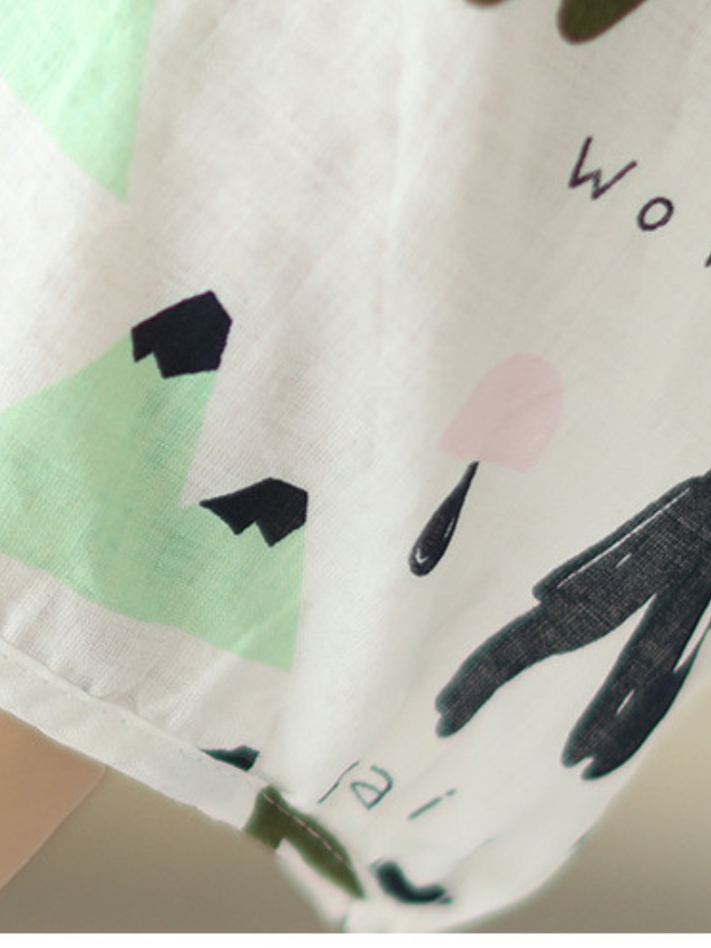  Letter Printing Tops for Women's 