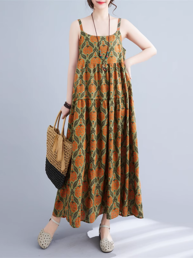 Women's Floral A-line Dress