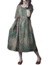 Women's Timeless Appeal printed A-Line Dress