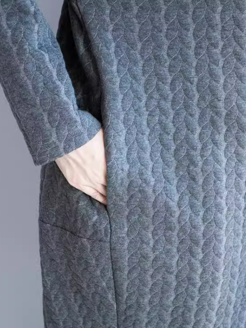 Women's Side Pocket Sweater Shirt.