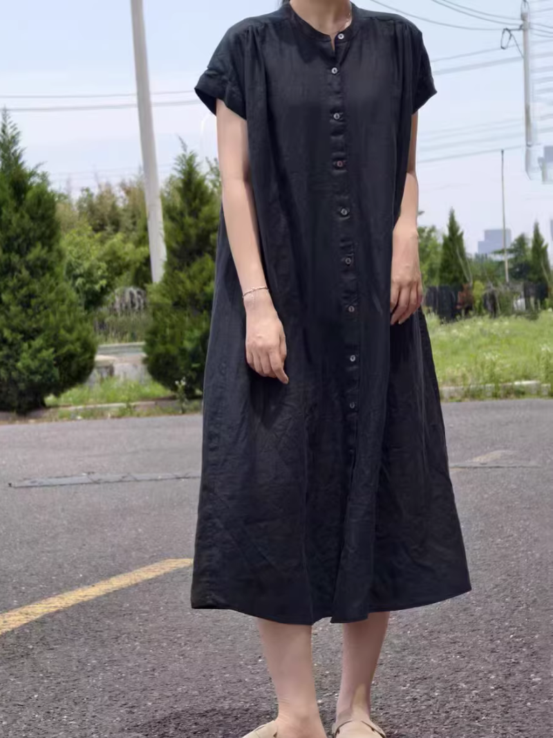 Women's Black Loose Dress