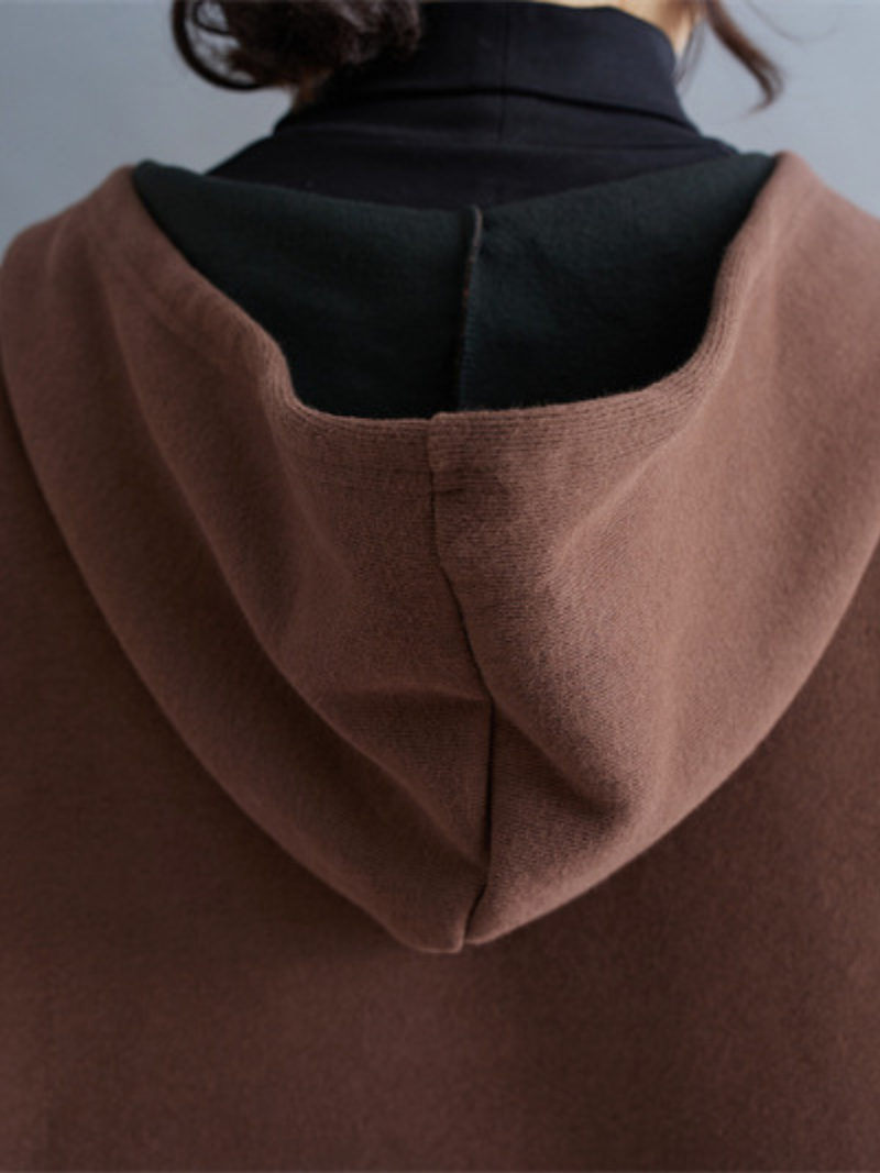 Bequemer Kapuzenpullover für Damen für den Alltag