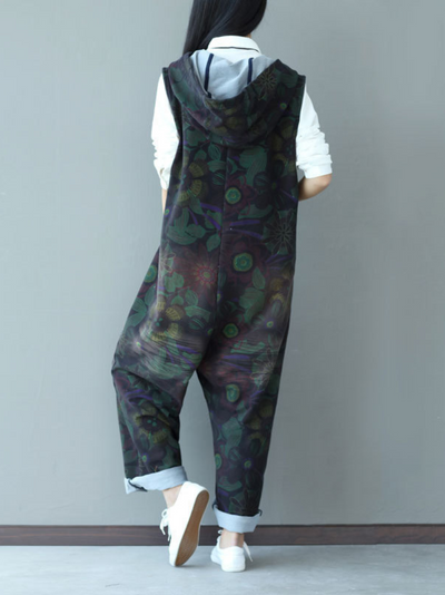 Women's Hooded Overalls