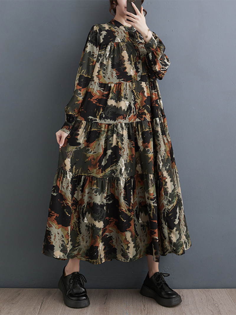  Women's Stylish A-Line Dress