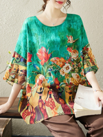 Women's Round Neck Top