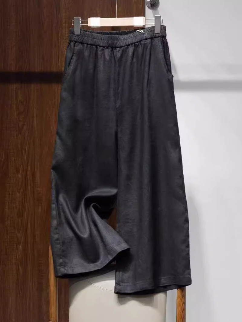 Women's Comfy & Trendy Solid Color Straight-Leg Bottoms