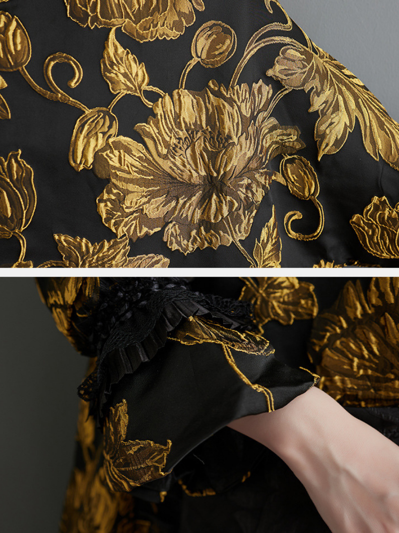 Women's Flowers Midi dress