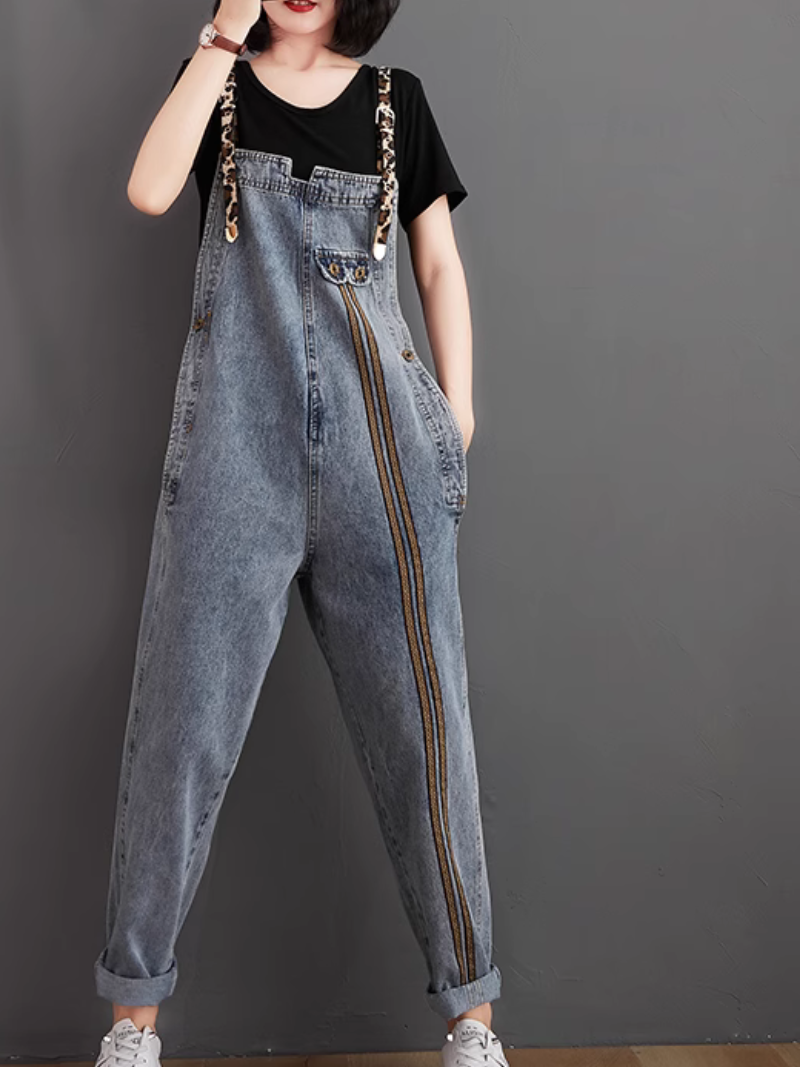 Shoulder Straps Overalls for Women