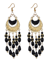 Women's Black Earing 