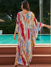 Women's Summer Loose Cover-Up Outer Wear Kaftan Dress