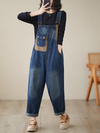 Women's Loose Overalls Dungarees