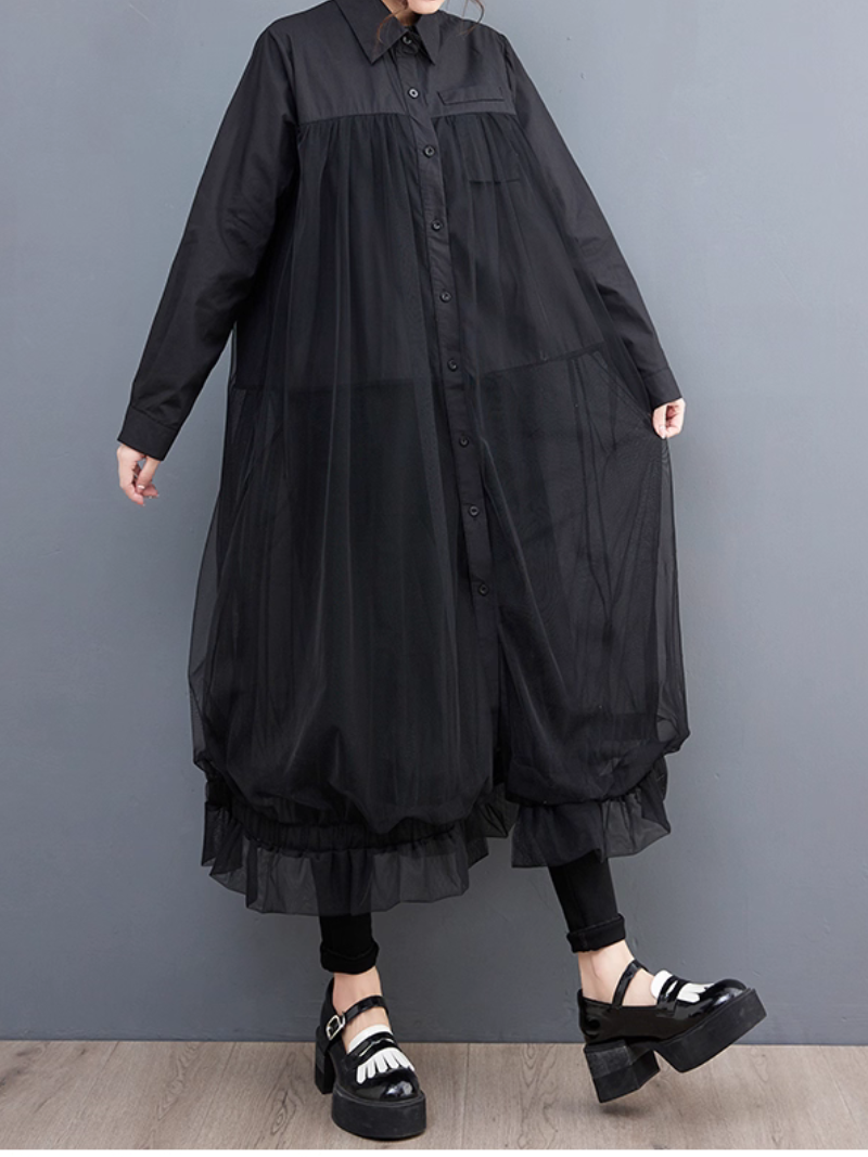 Women's Summer Retro Casual & Fluffy Style Loose A-line Dress