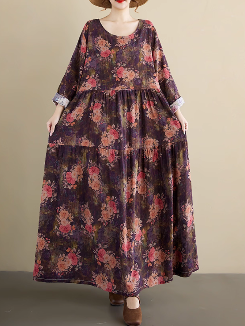 Loose A-line  Dress 