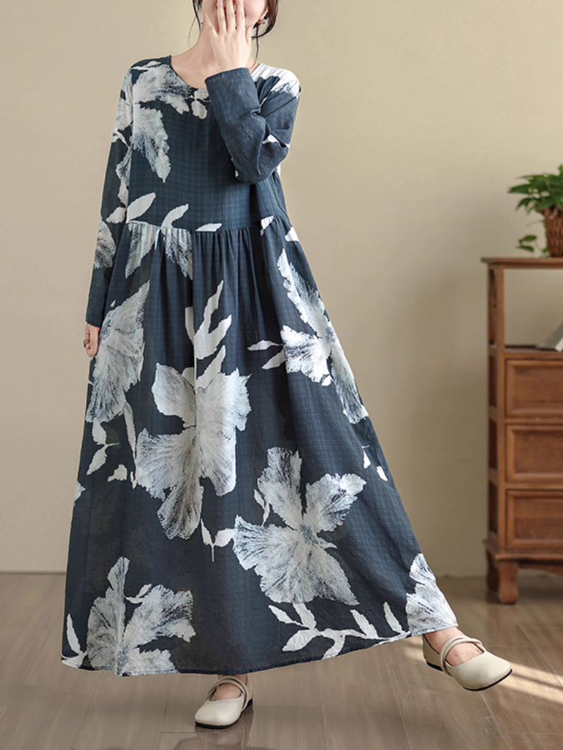 Women's Retro Smock Dress