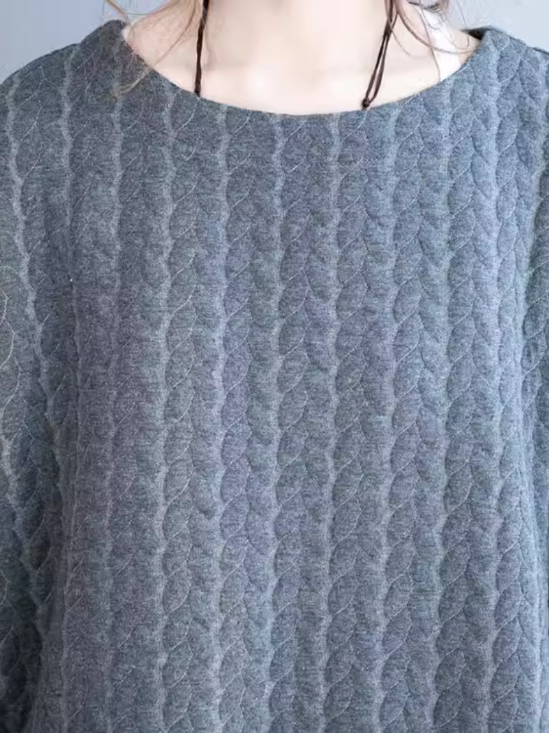 Women's Round neck Sweater Shirt.
