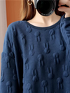 Women's Cozy Classics Large Size High Collar Top