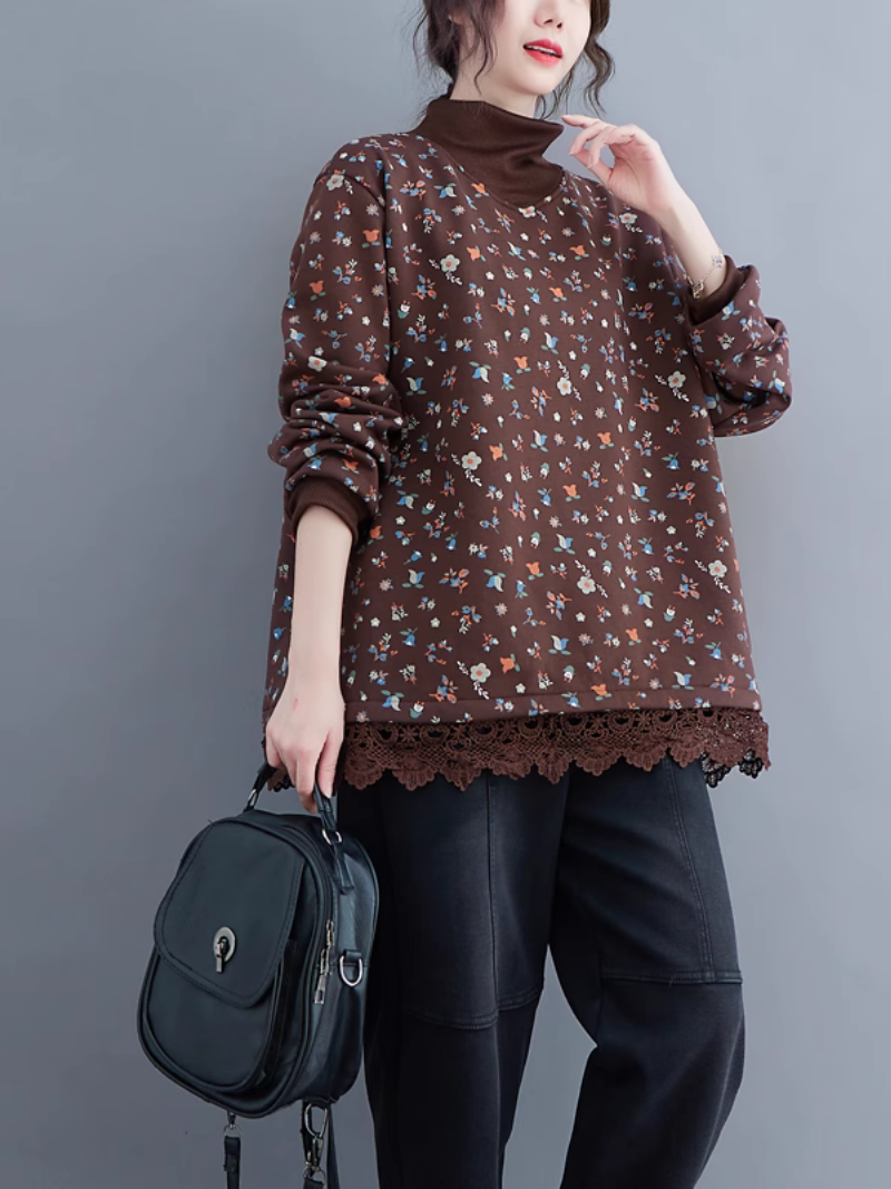 Women's Bold and Beautiful Printed Flowers Top