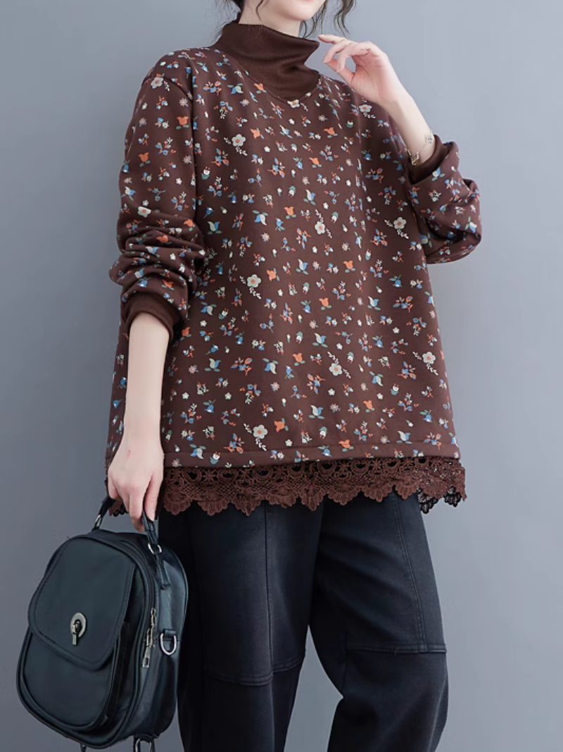 Women's Bold and Beautiful Printed Flowers Top