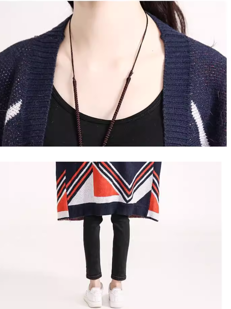 Women’s Stylish & Graceful Lightweight Printed Loose Coat