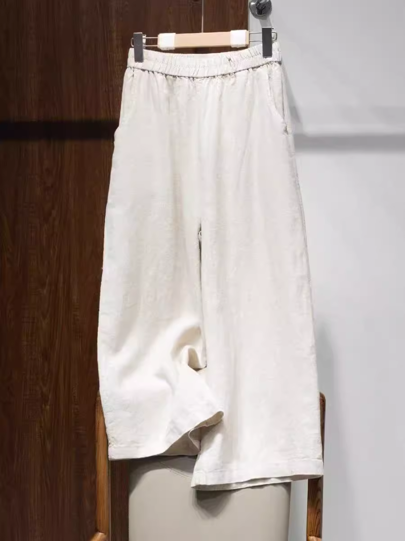 Women's Comfy & Trendy Solid Color Straight-Leg Bottoms