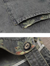 Women's Summer Adjustable Loose Printed Short Dungarees