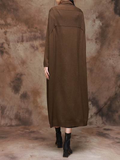 Everyday Luxury Women's Side pocket Cardigan Coat
