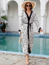 Women's beach cover-up long Kimono