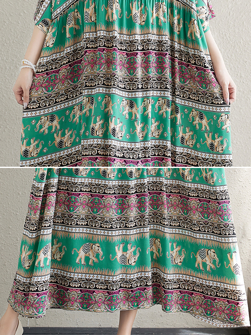 Long smock dress