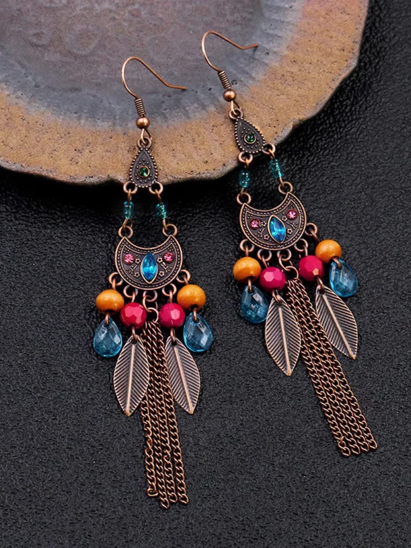 Women’s  Retro Chic Crystal Sparkle Stud Earrings