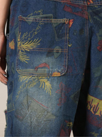 Elegant Women's Boho Denim Cotton Overall Dungarees | Eva Trends