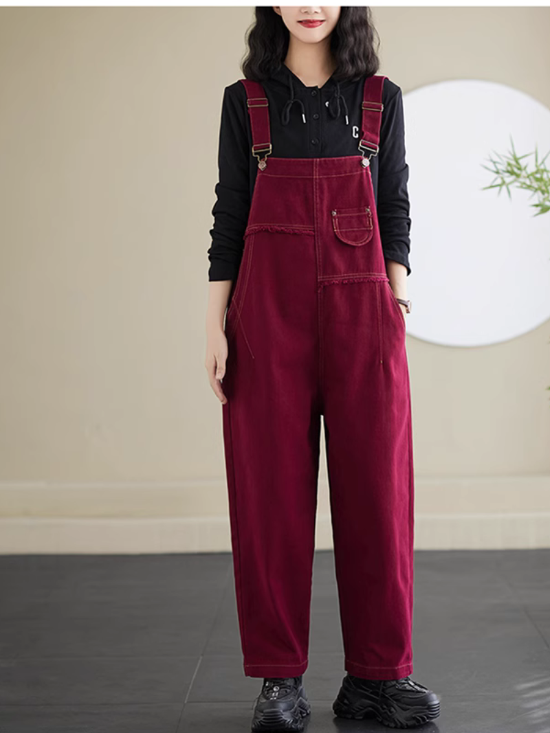 Women's Pocket Style Dungaree