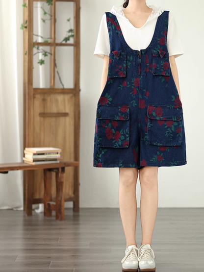 Women's Short Dungaree 