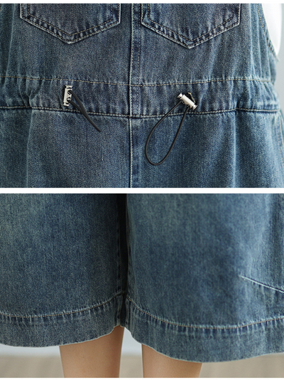 Women's Cool & Soft Pocket Style Bib's Dungarees