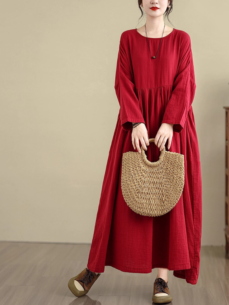 Women's Smock Loose  Dress 