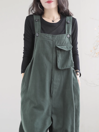 Women's Pocket Dungarees