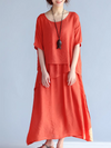 women lady fashion vintage dress