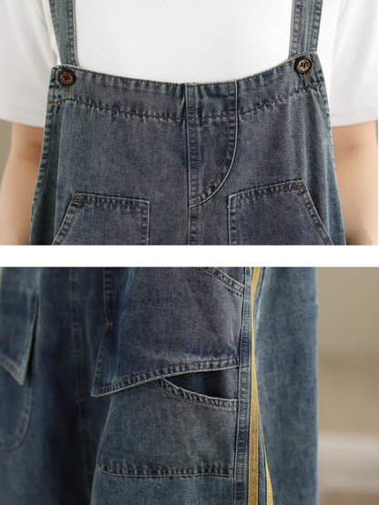 Women's Cool Stripes Dungaree 