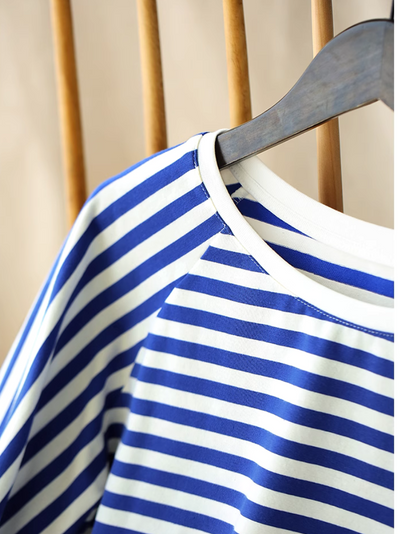 Women's ldeal for Casual Days Striped T-Shirt Top