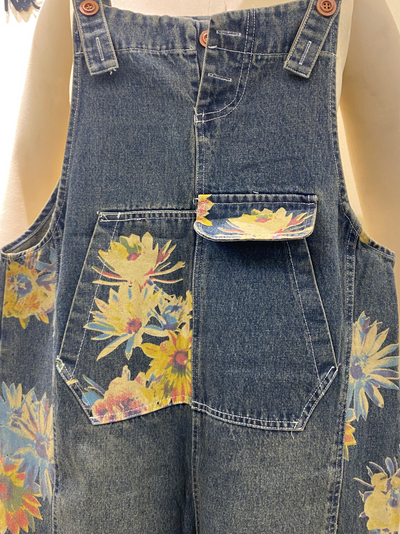 Wildest Dreams Cotton Denim Overalls Dungarees
