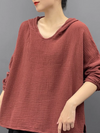 Women's Cool and stylish Loose Retro Hoodie Top
