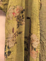 Women's Summer Cool & Comfy Printed  Loose Cardigan Dress