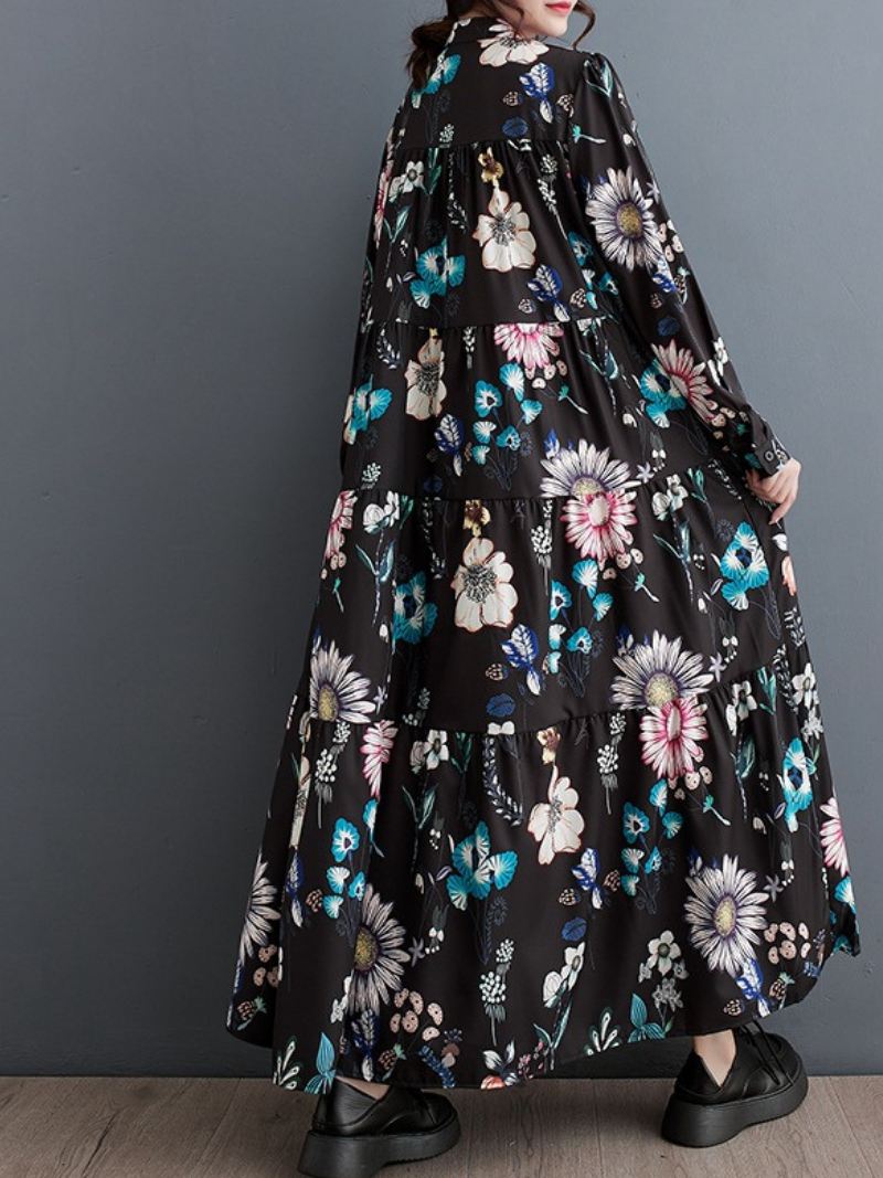 Women's Printed  Smock Dress